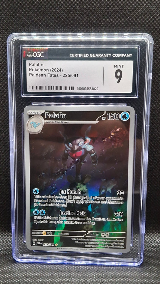 Paladin Pokémon (2024) Paldean Fates- 225/091 CGC 9
