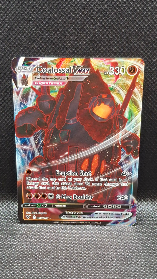 Coalossal VMAX 099/185 Swsh04 Vivid Voltage Holo (2020)