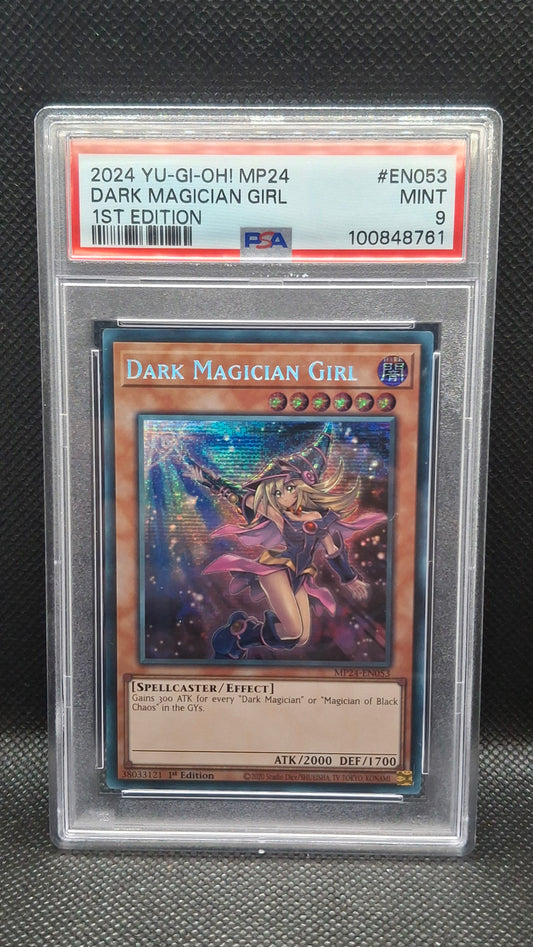 Dark Magician Girl 1st Edition (2024) YU-GI-OH MP24 PSA 9
