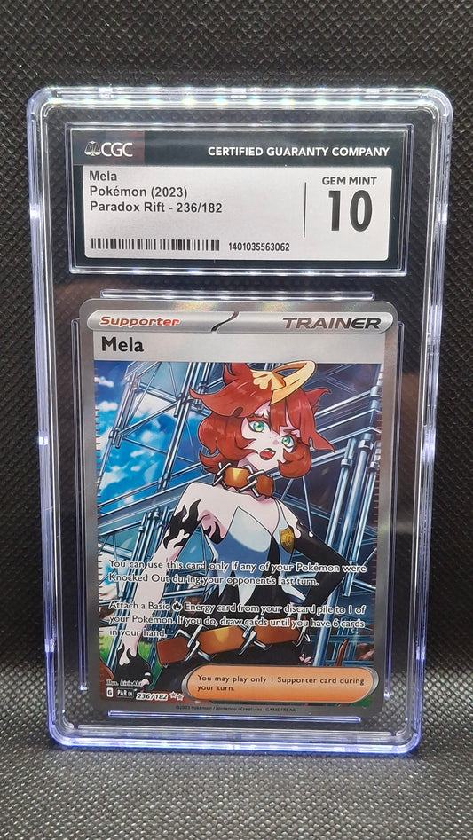 Mela Pokémon (2023) Paradox Rift- 236/182 CGC 10