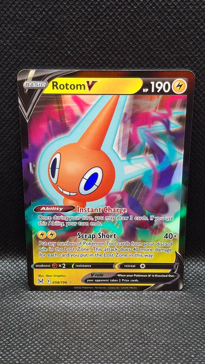 Rotom V 045/159 Crown Zenith Pokemon TCG (2022)