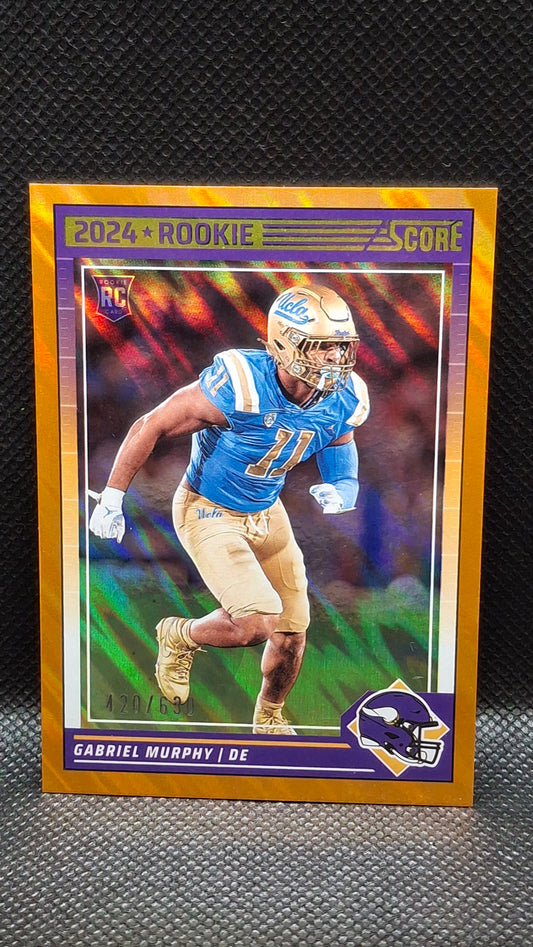 Rookies Gabriel Murphy #376 (RC) 2024 Score # 420/630