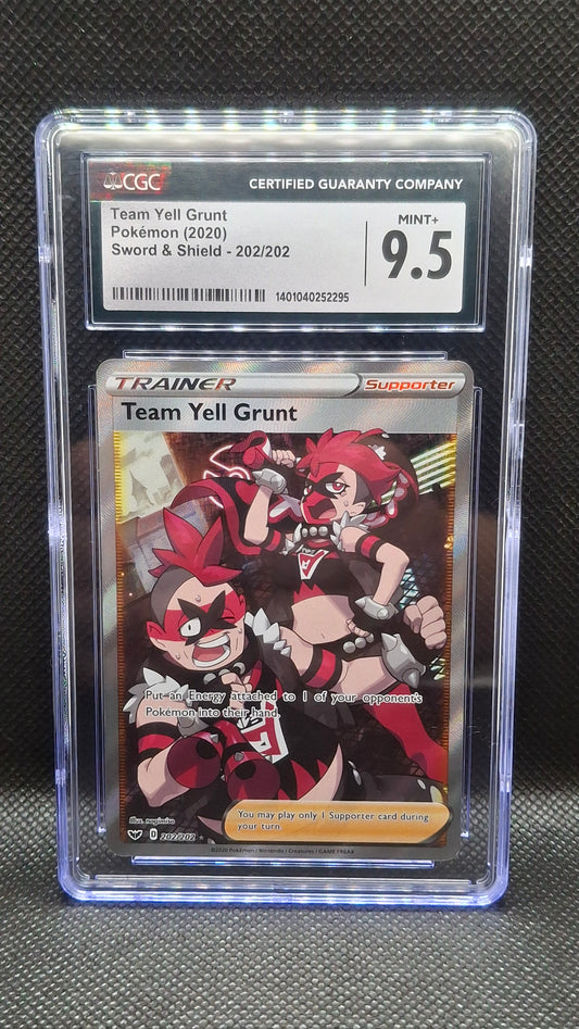 Team Yell Grunt Pokémon (2020) Sword & Shield- 202/202 CGC 9.5